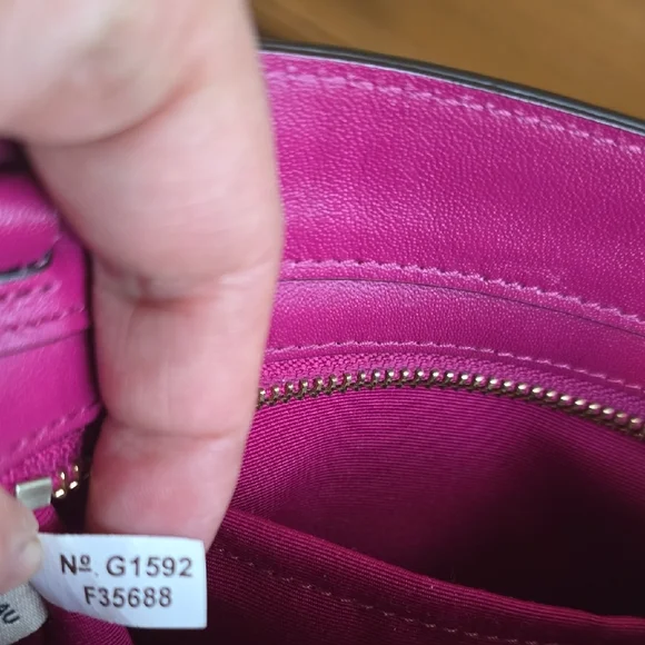 Coach Blake Leather Crossbody Bag - Style 35688 - Picture 7 of 12